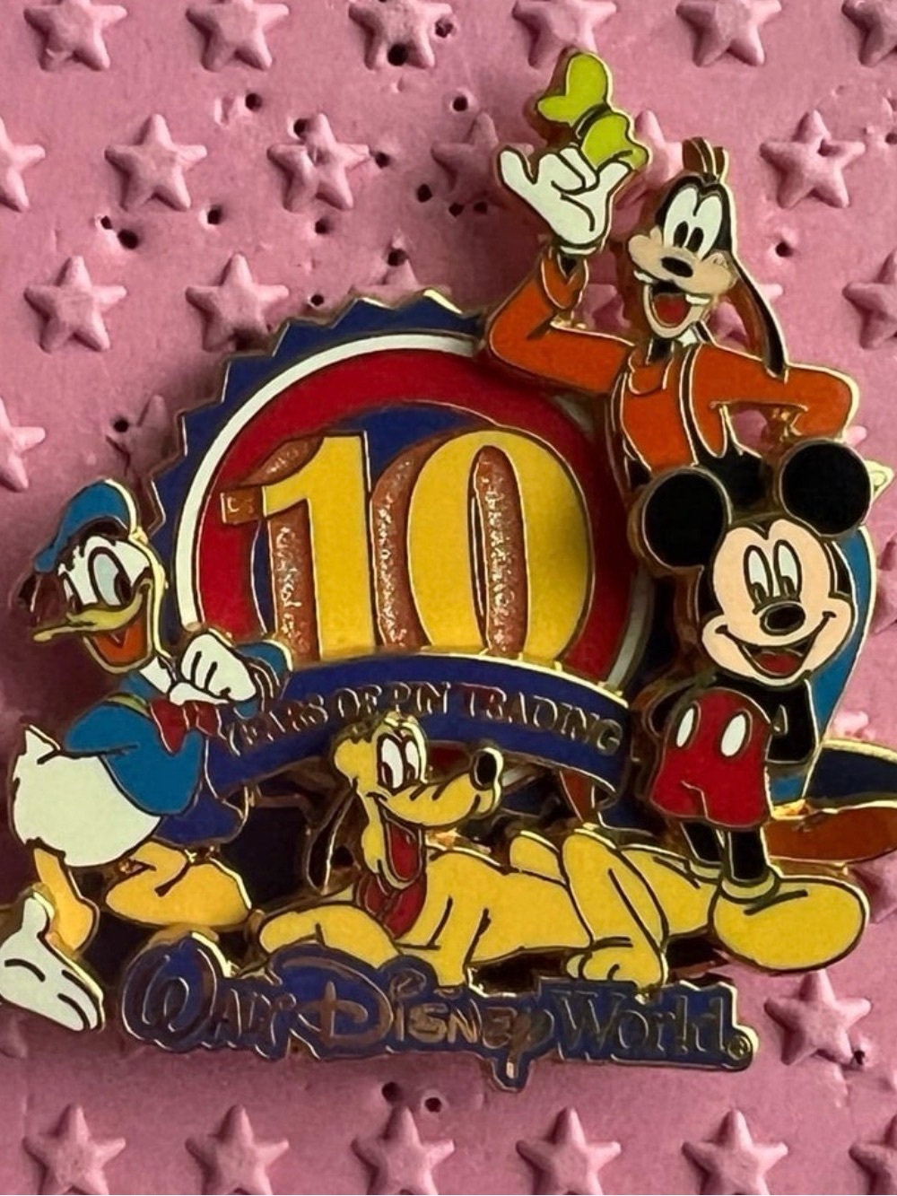 Disney Parks 10th Anniversary Celebration Pin: Pin Trading
